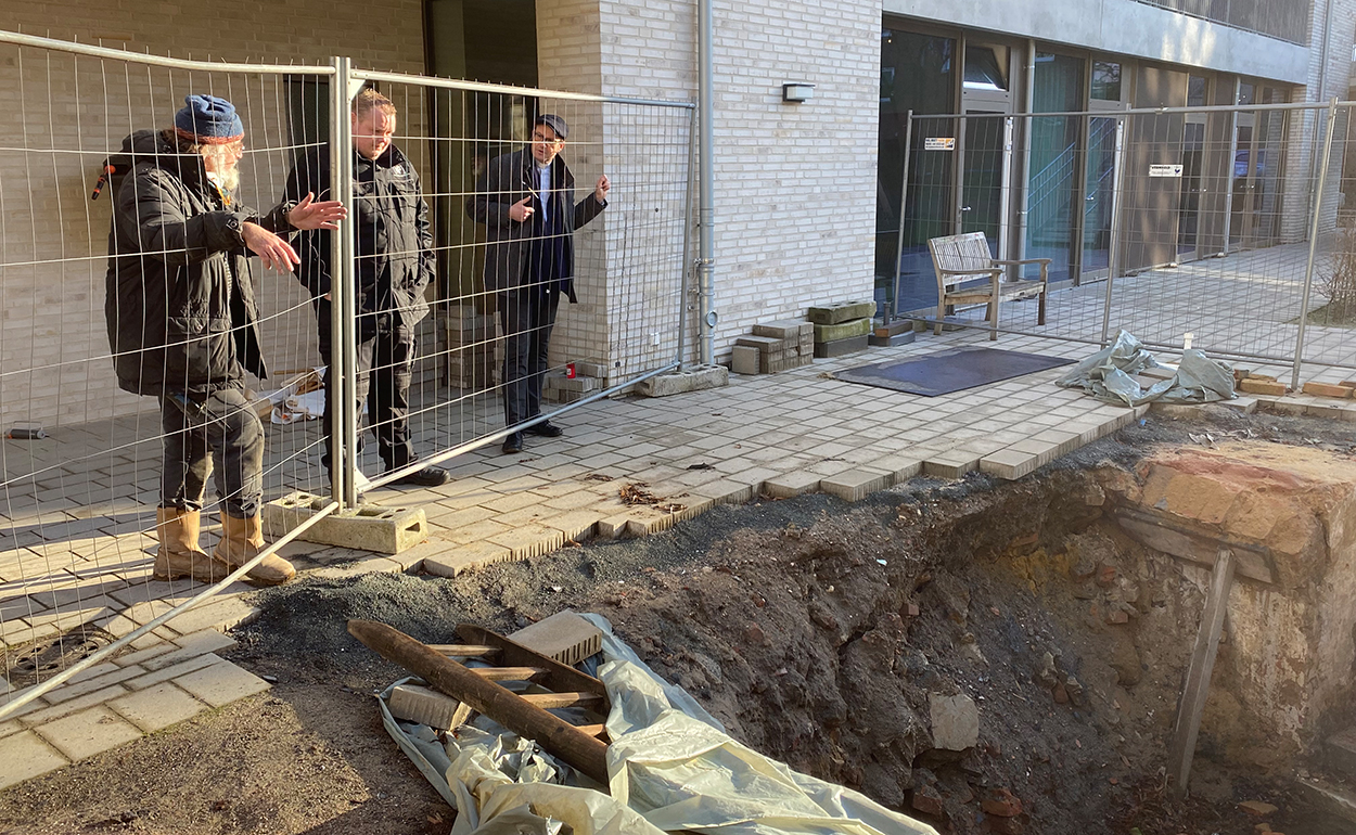 Baustellenbesichtigung